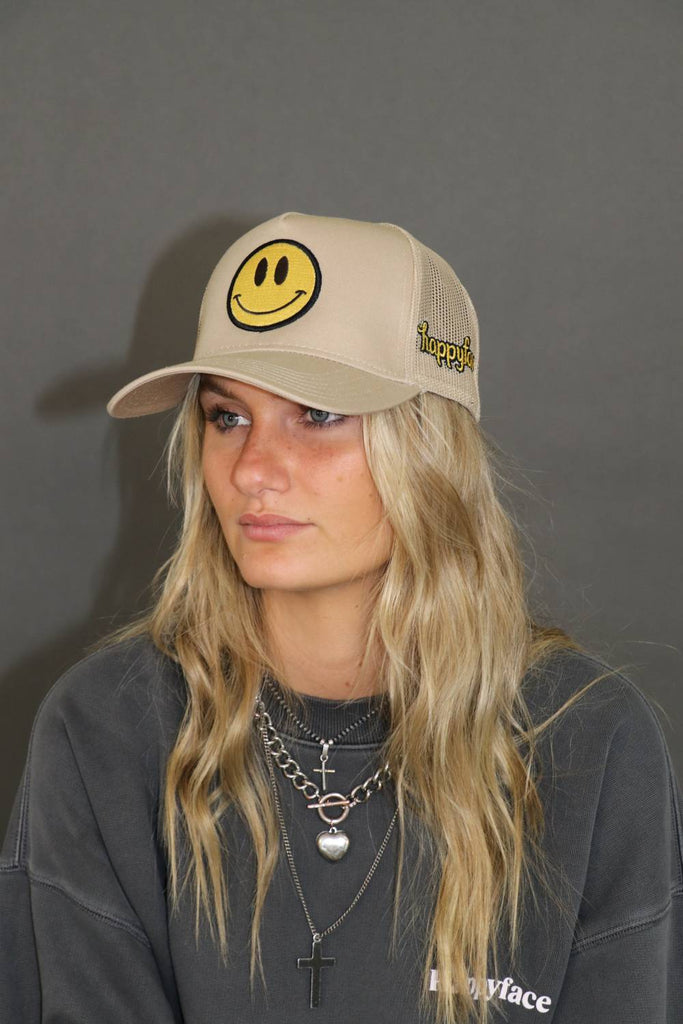 Happyface Mid Profile Hats - happyface