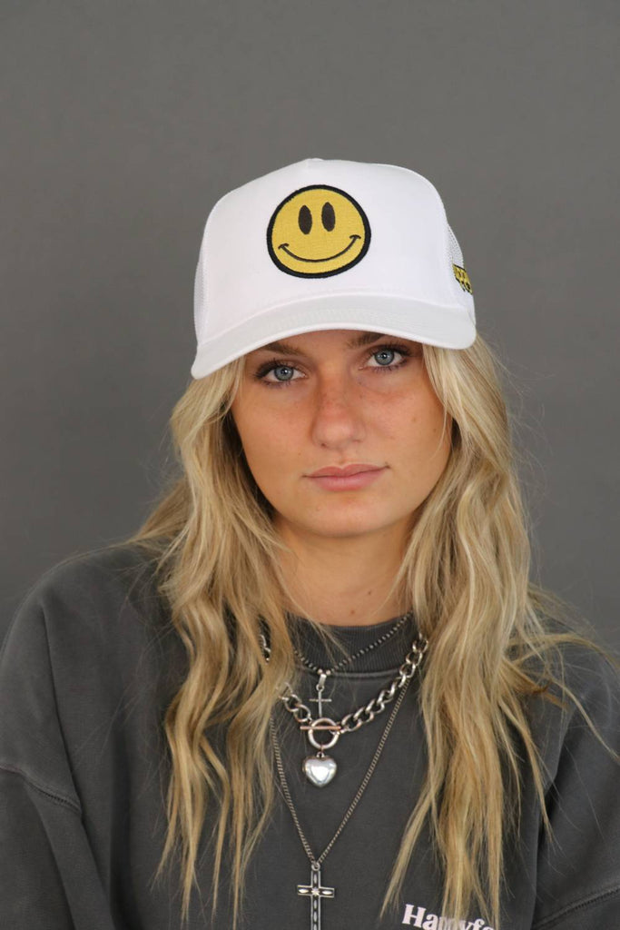 Happyface Mid Profile Hats - happyface