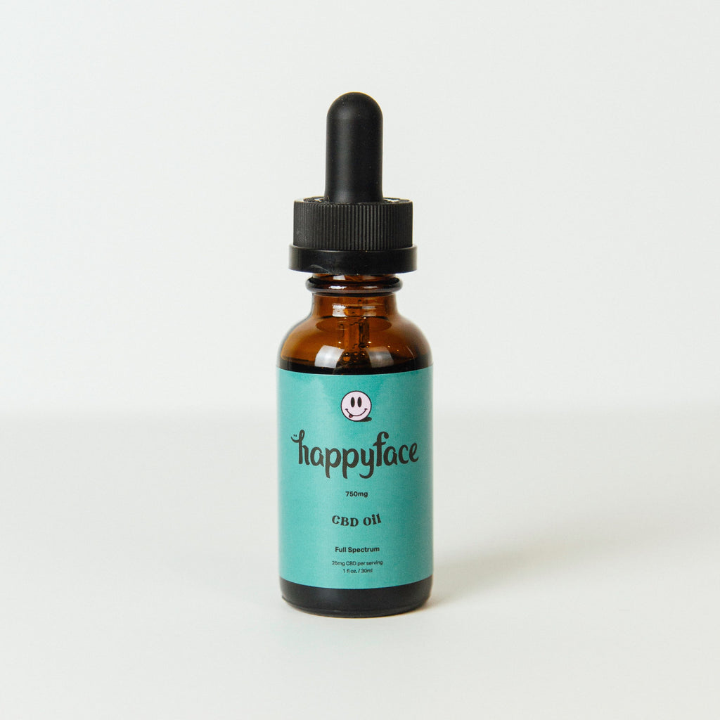 Happyface 750mg CBD Oil - happyface