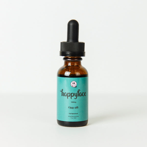 Happyface 1500mg CBD Oil - happyface